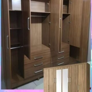 [MAGAZINE] Guarda-roupa Casal com Espelho 6 Portas – 6 Gavetas Demóbile Paris II