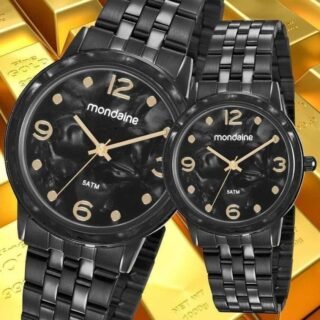 [MAGAZINE] Relógio Feminino Mondaine Analógico – 53777LPMVPE3 Preto