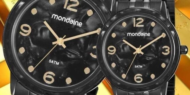 [MAGAZINE] Relógio Feminino Mondaine Analógico – 53777LPMVPE3 Preto