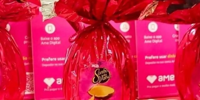 [AMERICANAS] Ovo de Páscoa Sonho de Valsa ao Leite com Recheio na Casca 357g – Lacta