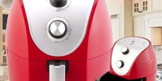 [SHOPTIME] Fritadeira Elétrica sem Óleo 4,2L 1400W Preta Fun Kitchen (Preto ou Vermelho)