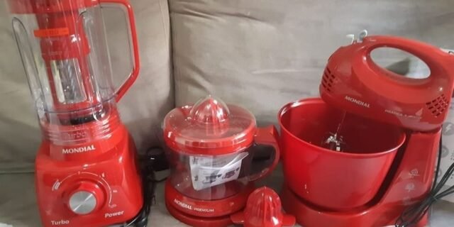 [MAGAZINE] Kit KT-105-R Mondial com – Liquidificador Batedeira Espremedor SÓ 220V