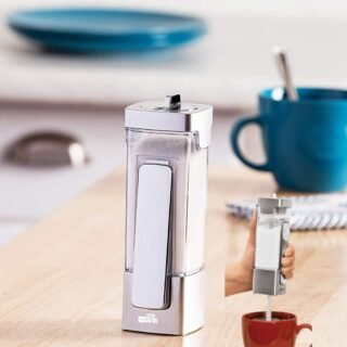 [AMAZON] Dispensador de açúcar indispensável Zevro ‘N More, Silver/Chrome