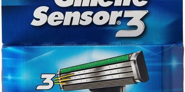 [AMAZON] Carga para Aparelho de Barbear Gillette Sensor3 – 4 unidades