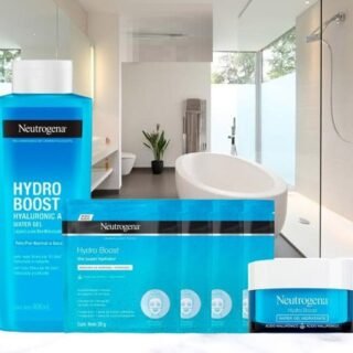 [MAGAZINE] Kit Neutrogena Creme Hidratante Facial 50g + Gel – Corporal 400ml + 4 Máscaras Faciais 30g Cada
