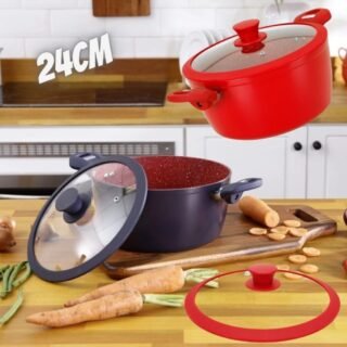 [SHOPTIME] Caçarola Dreamcook Antiaderente 24cm Com Tampa – Classic Home