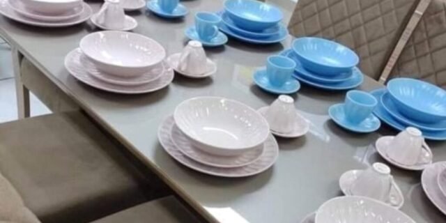 [MAGAZINE] Aparelho de Jantar Chá 20 Peças Haus de Cerâmica – Redondo Decorato (3 Cores)