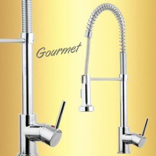 [EXTRA] Torneira para cozinha Gourmet Misturador Monocomando Envira Pingoo.casa – Cromado