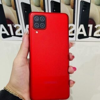 [MAGAZINE] Smartphone Samsung Galaxy A12 64GB Vermelho 4G – 4GB RAM Tela 6,5” Câm. Quádrupla + Selfie 8MP