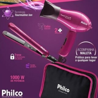 [MAGAZINE] Kit Secador e Chapinha de Viagem – Philco Travel Shine