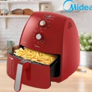 [SHOPTIME] Fritadeira sem Óleo Midea 4L Vermelha 1500W FRV41