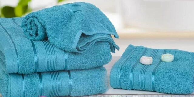 [MAGAZINE] Jogo de Toalha Santista Royal Knut 4 Peças – 100% Algodão (Várias Cores)