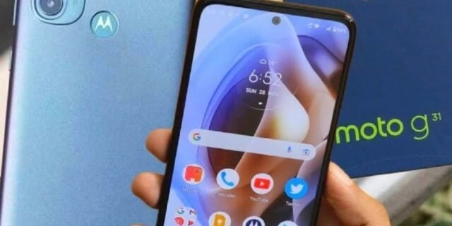 [WEBFONES] Smartphone Motorola G31 128GB 4G Tela 6.4“ Dual Chip 4GB RAM Câmera Tripla + Selfie 13MP