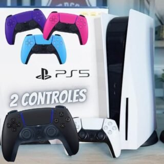 [SUBMARINO] Console Playstation 5 – Ps5 + Controle Sem Fio Dualsense Midnight (4 Opções)