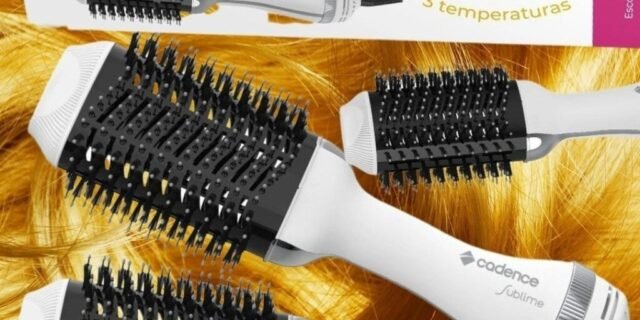 [SHOPTIME] Escova Secadora Cadence Sublime 4×1 Branca SÓ 110V