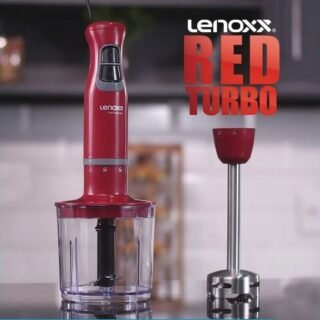 [MAGAZINE] Mixer Lenoxx 2 em 1 Vermelho 600W – Red Turbo 600 PMX 405 2 Velocidades