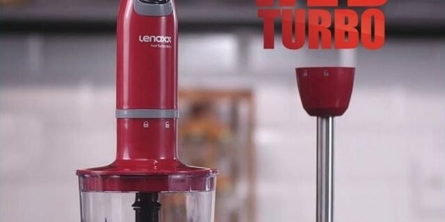 [MAGAZINE] Mixer Lenoxx 2 em 1 Vermelho 600W – Red Turbo 600 PMX 405 2 Velocidades