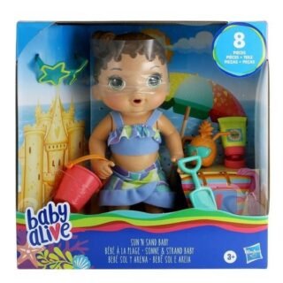 [MAGAZINE] Boneca Baby Alive Bebê Sol e Areia com Acessórios – Hasbro