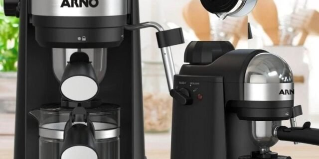 [MAGAZINE] Cafeteira Espresso Arno Mini Espresso Compacta 1000w Prata Cmme – 127v