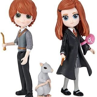 [AMAZON] Bonecos Amuletos Mágicos Rony e Gina, Coleção Wizarding World – Harry Potter, Sunny￼