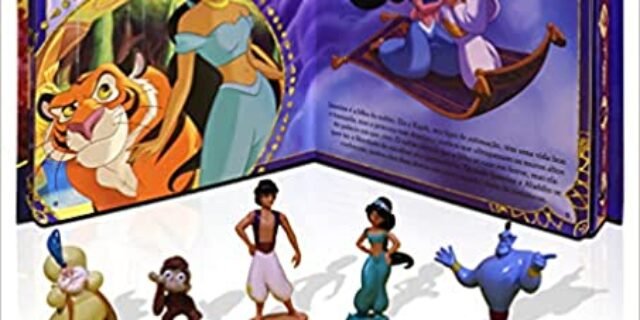 [AMAZON] Aladdin – Um Mundo Novo (Livro com 10 miniaturas)