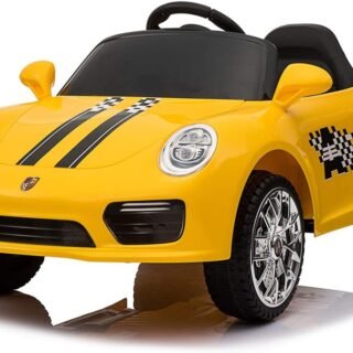 [AMAZON] Carro Elétrico InfantilEsporte Luxo Amarelo, Bang Toys