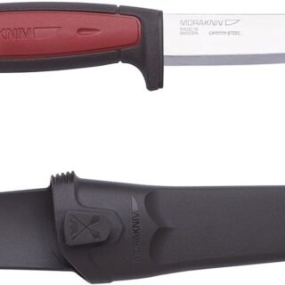 [AMAZON] Morakniv Faca utilitária de lâmina fixa completa Craftline Pro C com lâmina de aço carbono e bainha combi, 9 cm