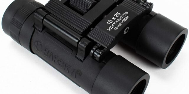[AMAZON] BARSKA Binóculos compactos Lucid View 10×25 (lente azul)