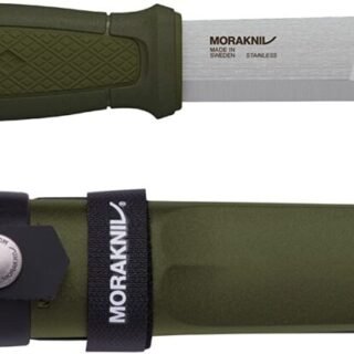 [AMAZON] Morakniv Canivete de lâmina fixa Kansbol com lâmina de aço inoxidável Sandvik e sistema de montagem múltipla, 10 cm 