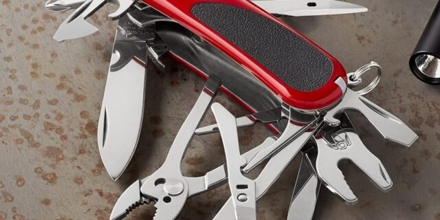 [AMAZON] Victorinox Faca de bolso Swiss Army multiferramenta, EvoGrip