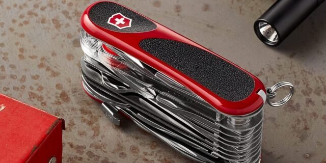 [AMAZON] Victorinox Faca de bolso Swiss Army multiferramenta, EvoGrip