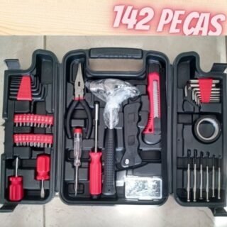 [MAGAZINE] Kit Ferramentas Nell 142 Peças com Maleta