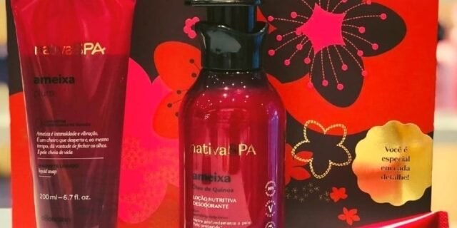 [O BOTICARIO] Kit Presente de Dia das Mães Nativa SPA Ameixa (3 itens)