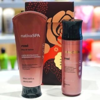 [O BOTICARIO] Kit Presente de Dia das Mães Nativa SPA Rosé (2 itens)