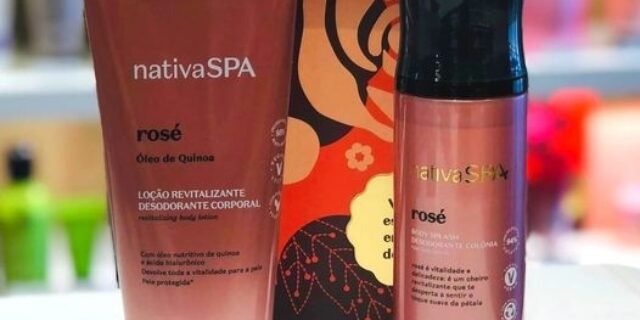 [O BOTICARIO] Kit Presente de Dia das Mães Nativa SPA Rosé (2 itens)