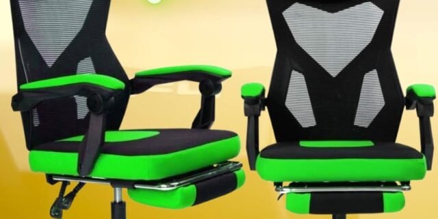 [EXTRA] Cadeira Gamer Prizi Verde – HC -6H01