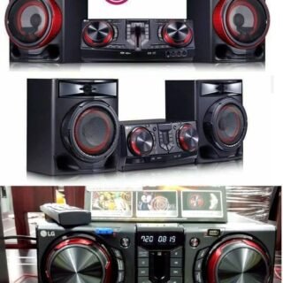 [MAGAZINE] Mini System LG Bluetooh USB MP3 CD Player 440W – Karaokê CJ44 X Boom