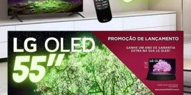[AMERICANAS]R$ 300 de Volta no AME: Smart TV LG OLED 55″ 4K OLED55A1 Dolby Vision IQ Dolby Atmos Inteligência Artificial Thinqai Google Alexa