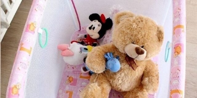 [MAGAZINE] Cercadinho para Bebê Tubline Little Baby Dobrável – 0 a 30kg (Rosa ou Azul)