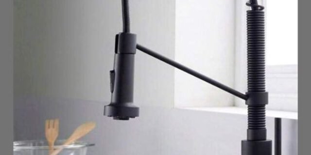 [MAGAZINE] Torneira para Cozinha Gourmet de Mesa com Mola – Monocomando Black Nell AM2672