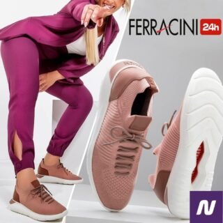 [NETSHOES] Tênis Ferracini Elektra Colors – Rosa