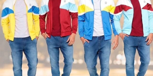 [ZATTINI] Jaqueta Blue Bay College Trilobal Masculina