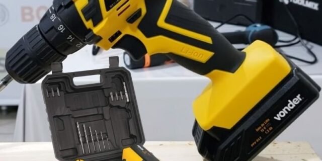 [MAGAZINE] Parafusadeira/furadeira a bateria 12v Bivolt PFV012 Vonder