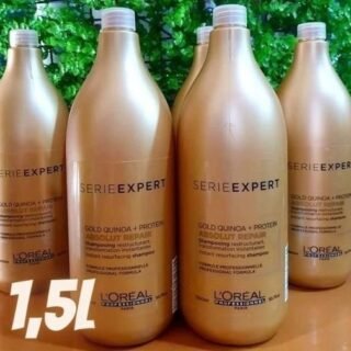 [MAGAZINE] L’Oréal Professionnel Absolut Repair Gold Quinoa + Protein – Shampoo Tamanho Profissional 1500ml