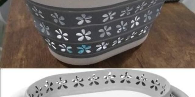 [MAGAZINE] Cesto de Roupa Dobrável Oval 17L – Casambiente SL003