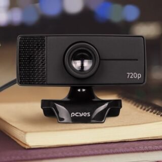 [AMAZON] WEBCAM RAZA HD-01 720P – PCYes, Preta