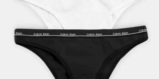 [MAGAZINE] Kit Calcinha Calvin Klein Tanga 2 Peças
