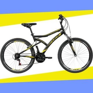 [CARREFOUR] Bicicleta Caloi Aro 26 21 Marchas Andes Mountain Bike Preta