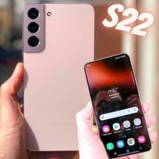 [FAST SHOP] Samsung Galaxy S22 com Tela Infinta de 6,1″, 5G, 128GB e Câmera Tripla de 50MP + 10MP + 12MP – SM (Rosé ou Preto)