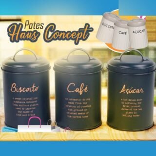 [MAGAZINE] Jogo 3 Potes Haus Concept 110ml